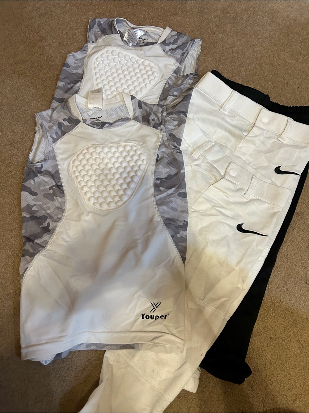 5T Baseball Tee Ball Bundle Nike Pants Padded Chest Protector